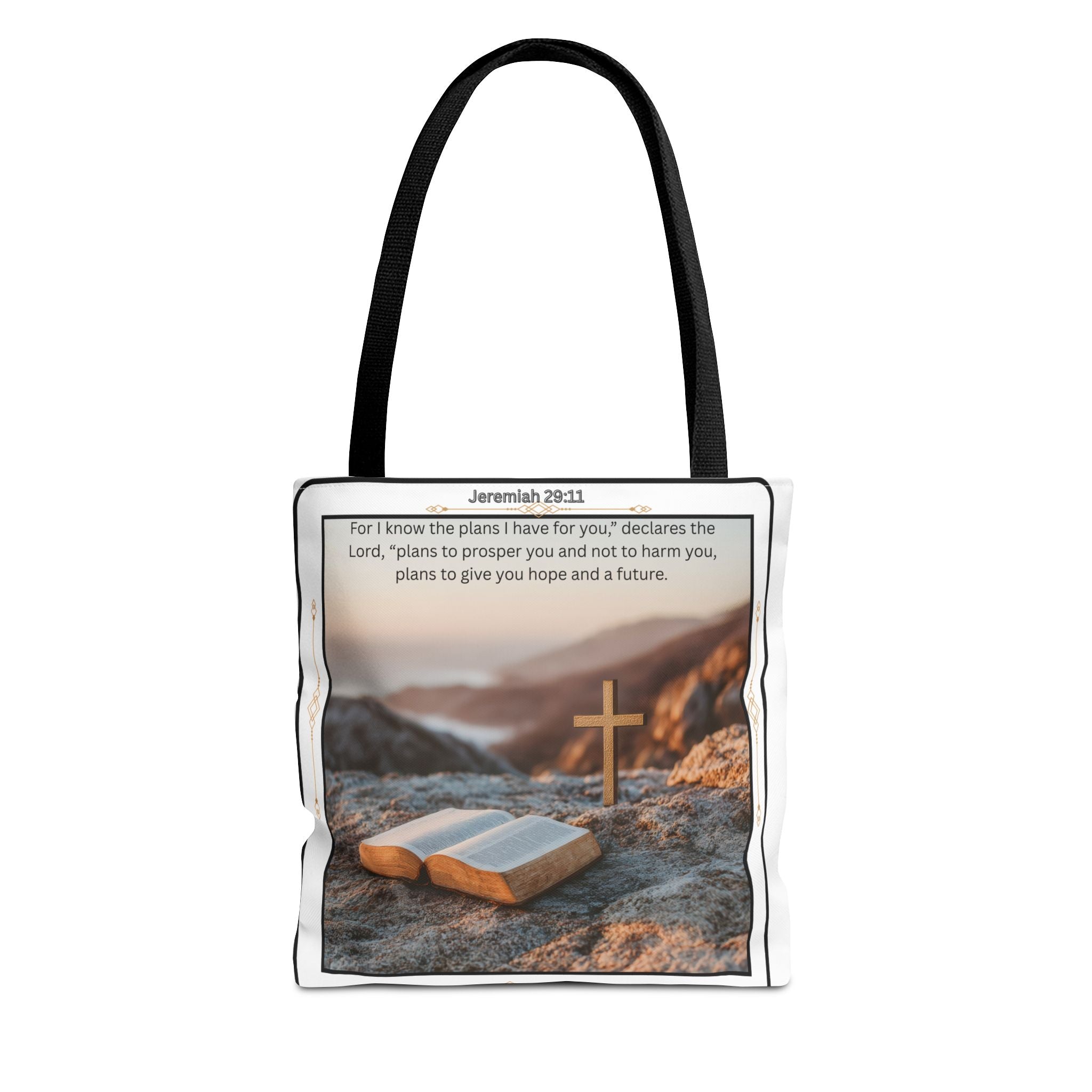 Inspirational Tote Bag Jeremiah 29:11