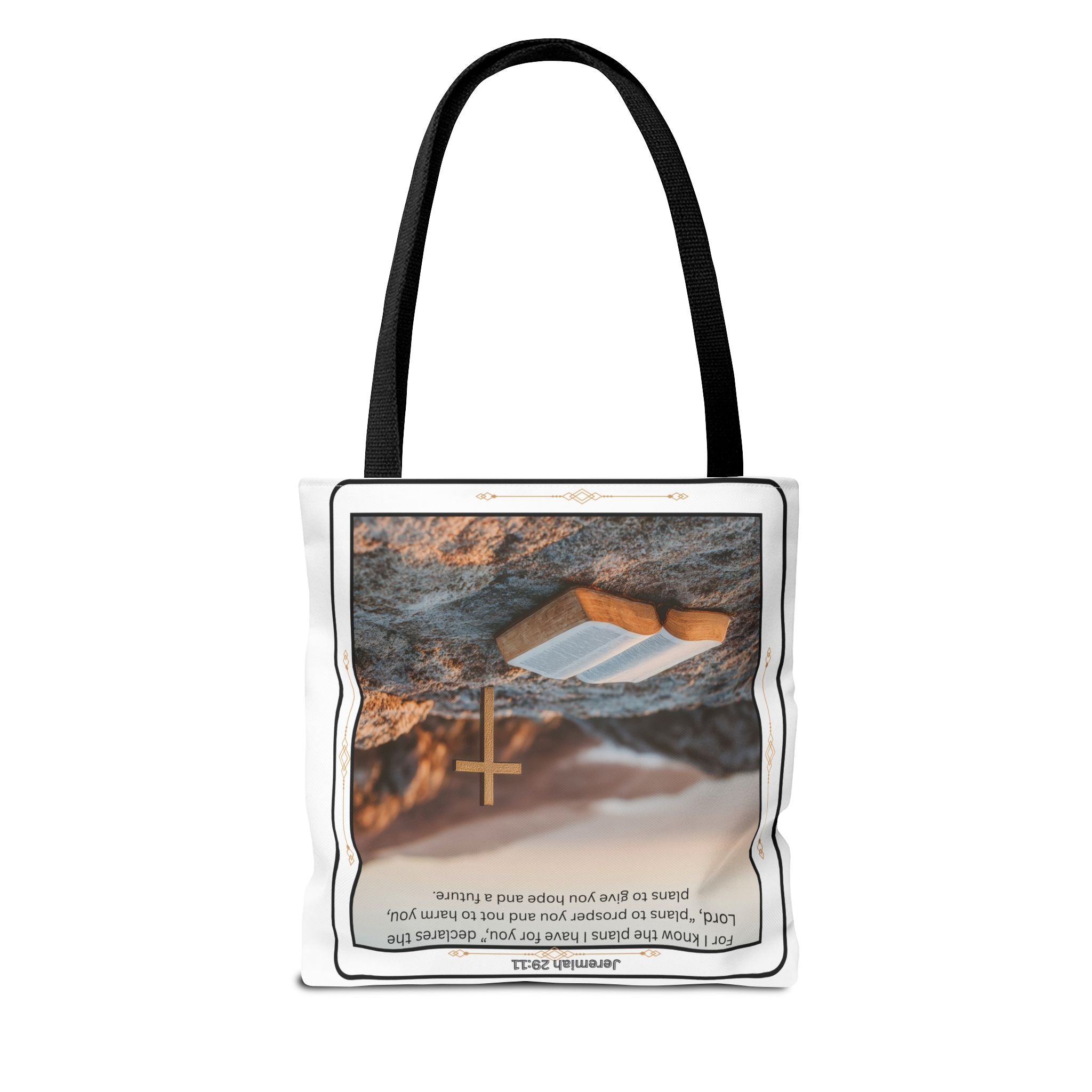 Inspirational Tote Bag Jeremiah 29:11