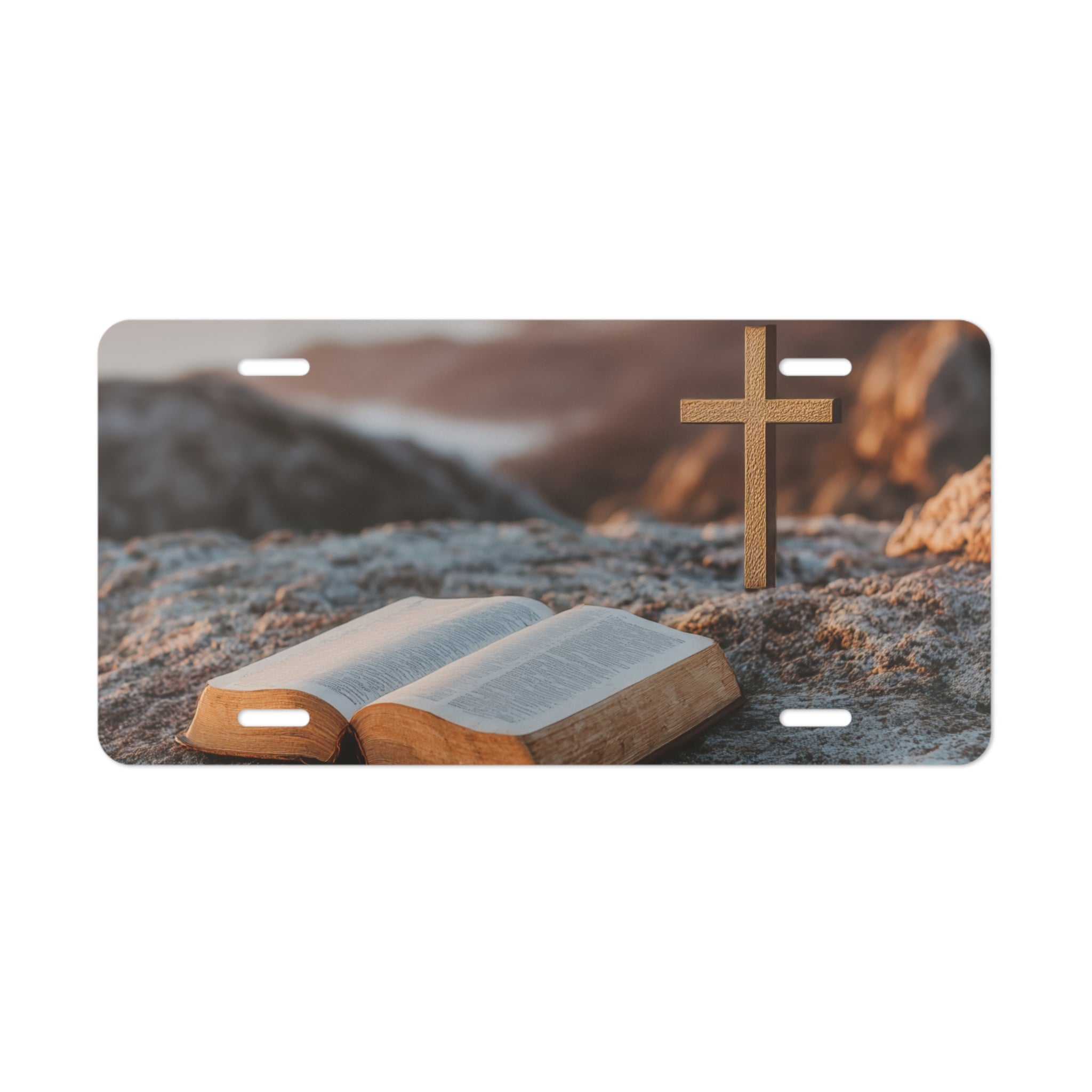 Religious Car Plate, Personalized License Plate, Car Accessory, Faith-based Decor, Christian Gift, Inspirational Gift, Custom Plate